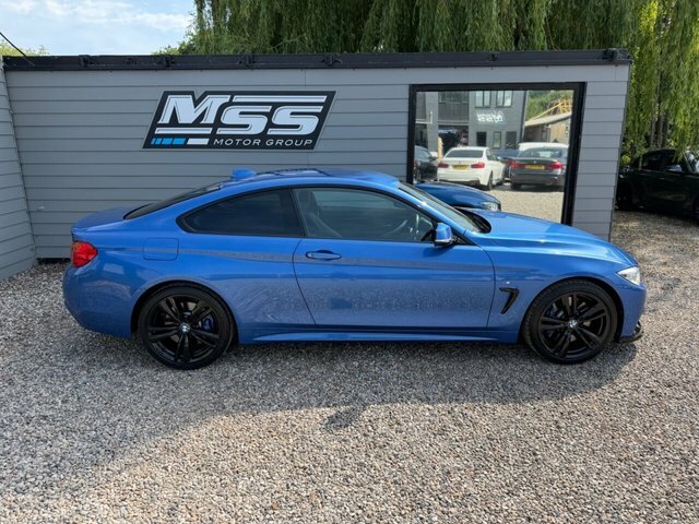 BMW 4 Series Gran Coupe 2016 3.0 435D M Sport Coupe Xdrive YO16BFK Blue #6
