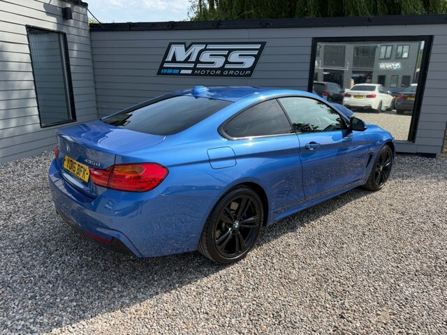 BMW 4 Series Gran Coupe 2016 3.0 435D M Sport Coupe Xdrive YO16BFK Blue #5