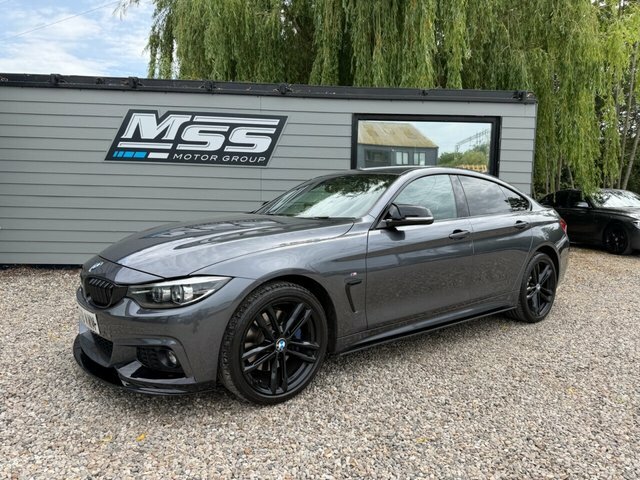 BMW 4 Series Gran Coupe 2018 2.0 420D M Sport Hatchback Xd Grey
