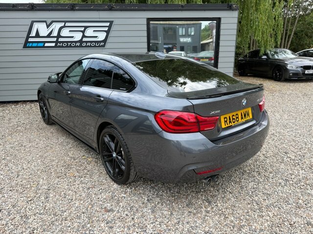 BMW 4 Series Gran Coupe 2018 2.0 420D M Sport Hatchback Xd RA68AWM Grey #3