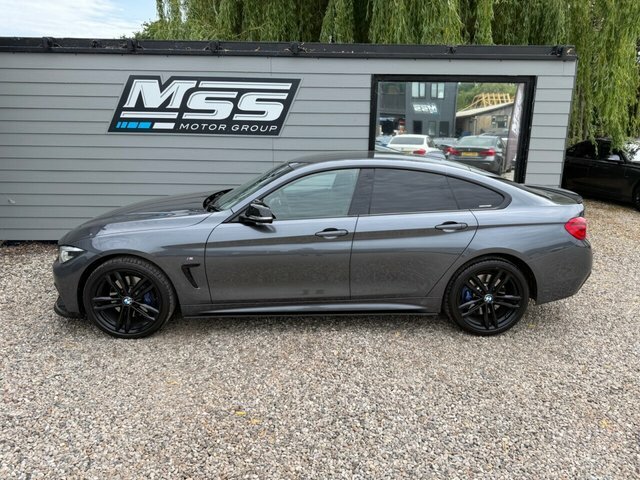 BMW 4 Series Gran Coupe 2018 2.0 420D M Sport Hatchback Xd RA68AWM Grey #2