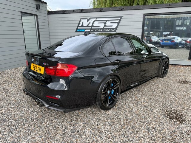 BMW M3 2015 3.0 Biturbo Saloon Dct Euro 6 Ss Black #5