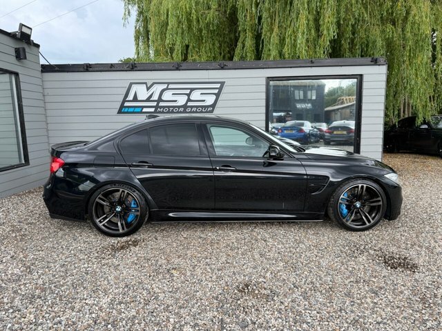 BMW M3 2015 3.0 Biturbo Saloon Dct Euro 6 Ss Black #6