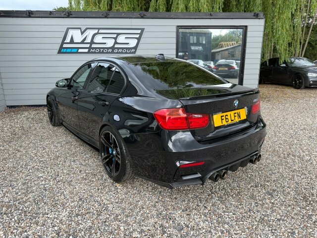 BMW M3 2015 3.0 Biturbo Saloon Dct Euro 6 Ss Black #3