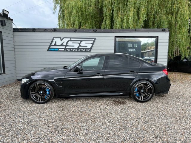 BMW M3 2015 3.0 Biturbo Saloon Dct Euro 6 Ss Black #2