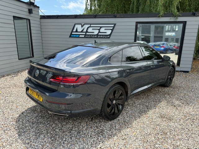 Volkswagen Arteon 2017 2.0 Tsi R-line Fastback Dsg Euro 6 Grey #5
