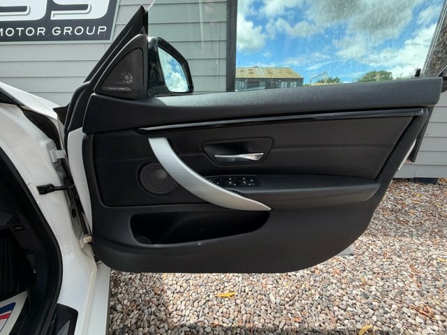 BMW 4 Series Gran Coupe Hatchback White #11