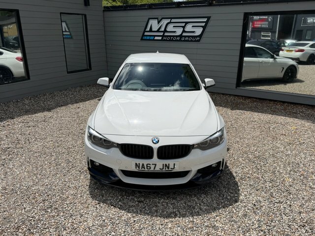 BMW 4 Series Gran Coupe Hatchback White #8