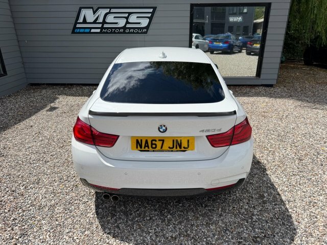 BMW 4 Series Gran Coupe 2017 2.0 420D M Sport Hatchback Eu White #4