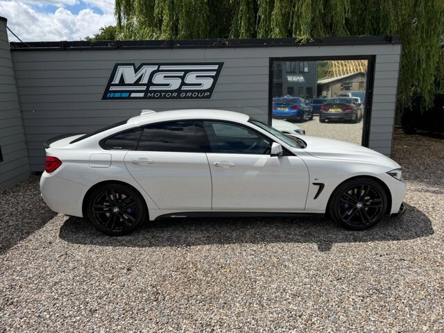 BMW 4 Series Gran Coupe 2017 2.0 420D M Sport Hatchback Eu White #6