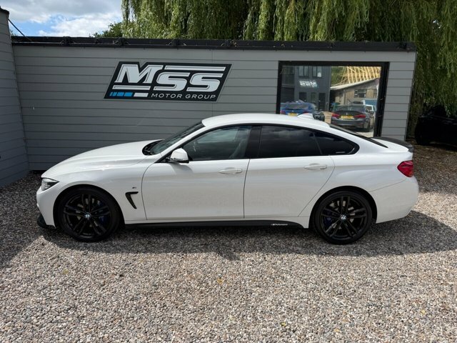 BMW 4 Series Gran Coupe 2017 2.0 420D M Sport Hatchback Eu White #2