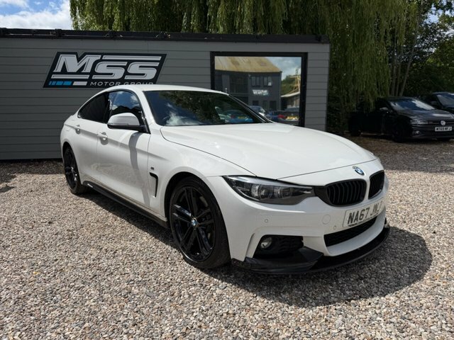 BMW 4 Series Gran Coupe Hatchback White #7