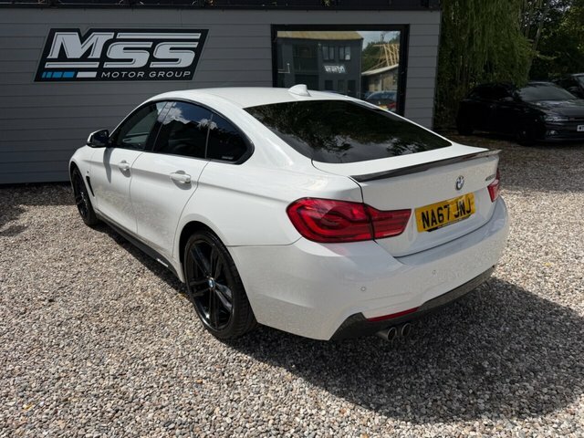 BMW 4 Series Gran Coupe 2017 2.0 420D M Sport Hatchback Eu White #3