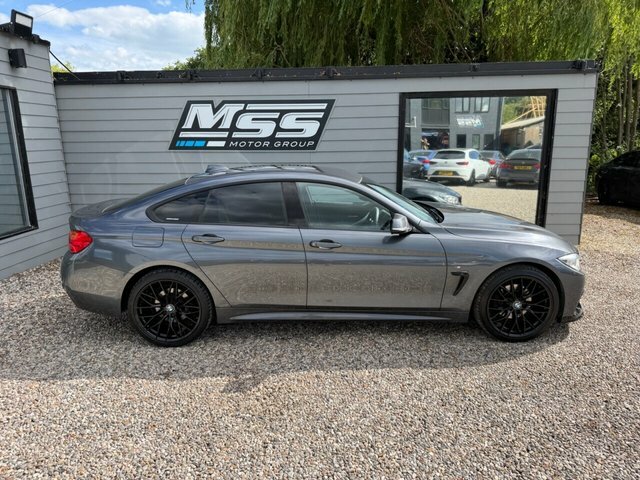 BMW 4 Series Gran Coupe 2015 2.0 420D M Sport Hatchback Xd Grey #6