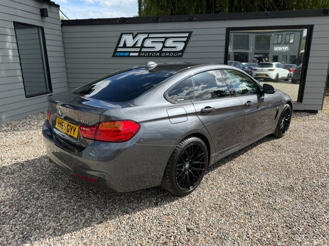 BMW 4 Series Gran Coupe 2015 2.0 420D M Sport Hatchback Xd Grey #5