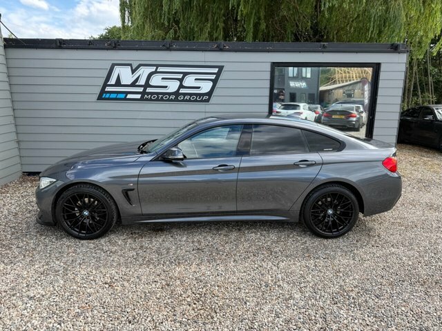 BMW 4 Series Gran Coupe 2015 2.0 420D M Sport Hatchback Xd Grey #2
