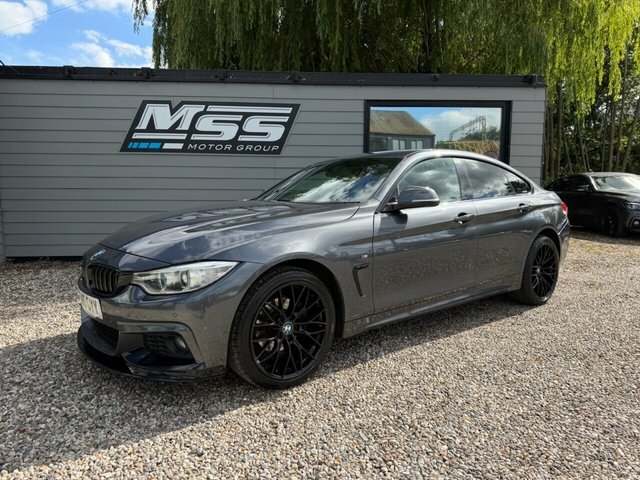 BMW 4 Series Gran Coupe 2015 2.0 420D M Sport Hatchback Xd Grey