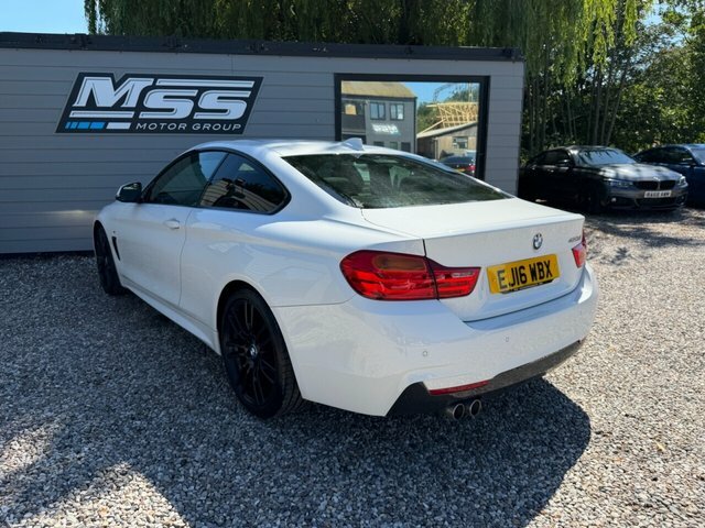BMW 4 Series Gran Coupe 2016 2.0 420D M Sport Coupe Euro 6 White #3
