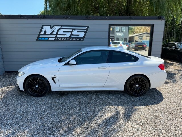 BMW 4 Series Gran Coupe 2016 2.0 420D M Sport Coupe Euro 6 White #2