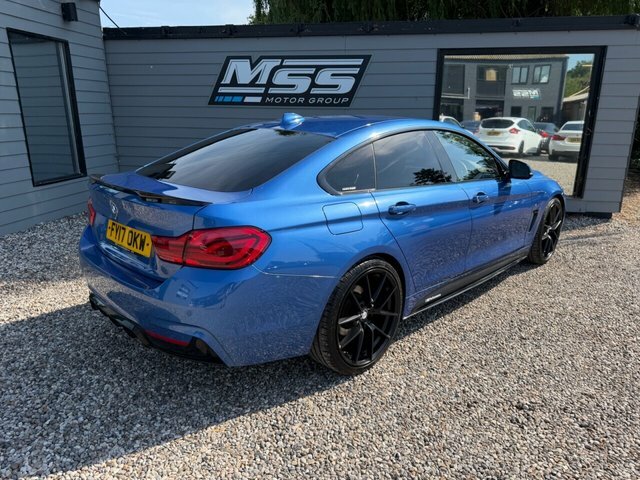 BMW 4 Series Gran Coupe 2017 2.0 420I M Sport Hatchback Eu S55YCE Blue #5