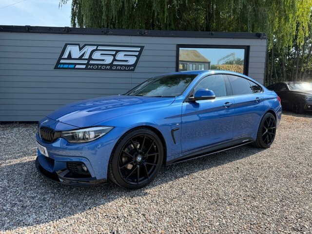 BMW 4 Series Gran Coupe 2017 2.0 420I M Sport Hatchback Eu Blue
