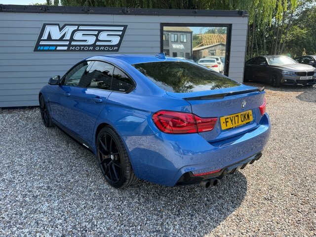 BMW 4 Series Gran Coupe 2017 2.0 420I M Sport Hatchback Eu S55YCE Blue #3