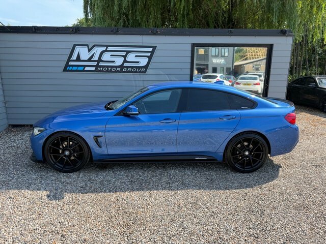 BMW 4 Series Gran Coupe 2017 2.0 420I M Sport Hatchback Eu S55YCE Blue #2
