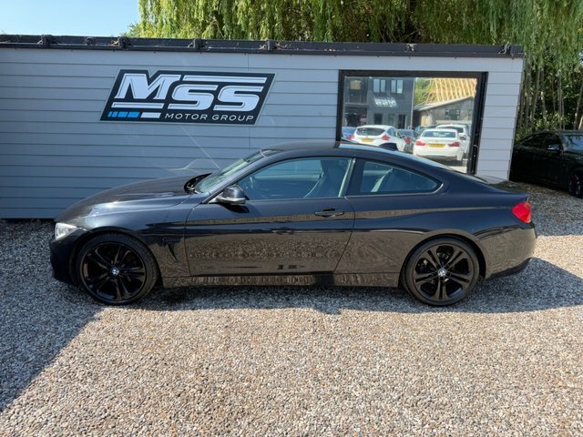 BMW 4 Series Gran Coupe 2017 2.0 420D Sport Coupe Euro 6 Black #2