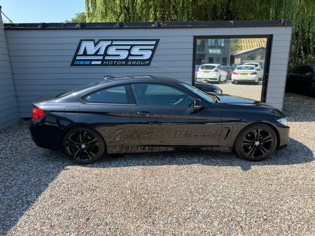 BMW 4 Series Gran Coupe 2017 2.0 420D Sport Coupe Euro 6 Black #5