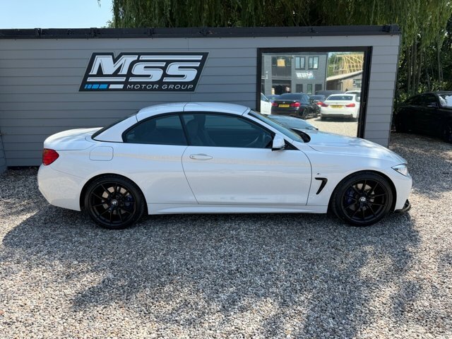 BMW 4 Series 2017 2.0 420D M Sport Convertible EX17ZFF White #5