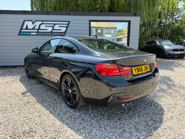 BMW 4 Series Gran Coupe 2017 2.0 420D M Sport Coupe Euro 6 Black #2