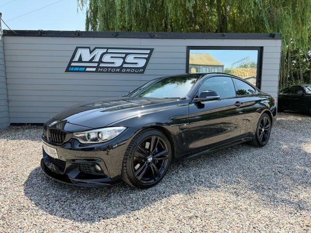 BMW 4 Series Gran Coupe 2017 2.0 420D M Sport Coupe Euro 6 Black