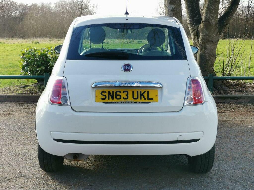 Fiat 500 Hatchback 1.2 Pop Euro 6 Ss 201463 SN63UKL White #6