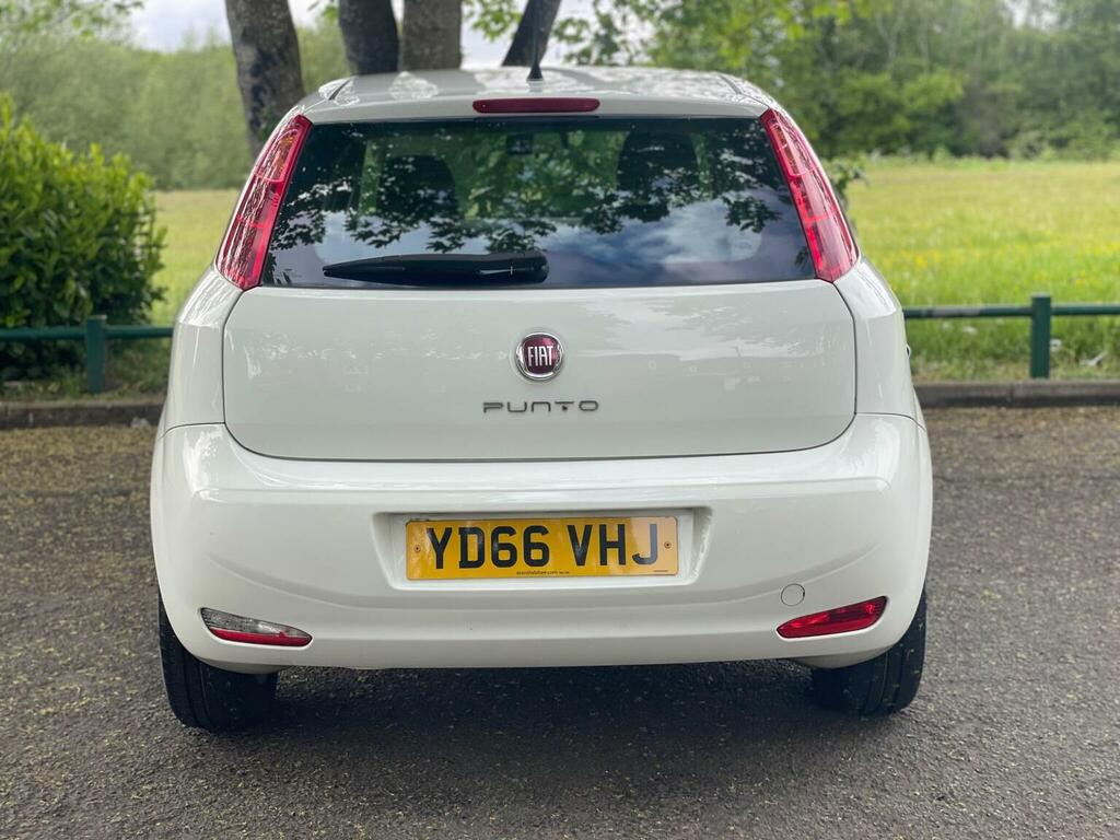 Fiat Punto Hatchback 1.2 Pop Euro 6 201666 White #4