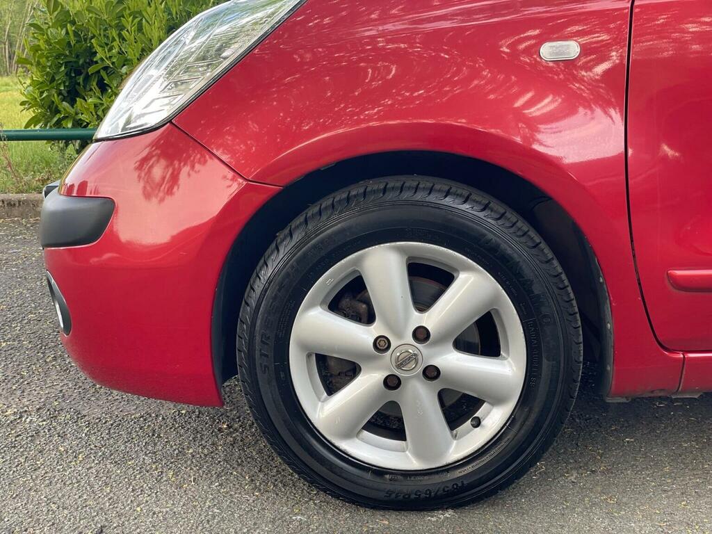 Nissan Note Hatchback 1.6 16V Acenta Euro 4 200808 YY08OKR Red #6
