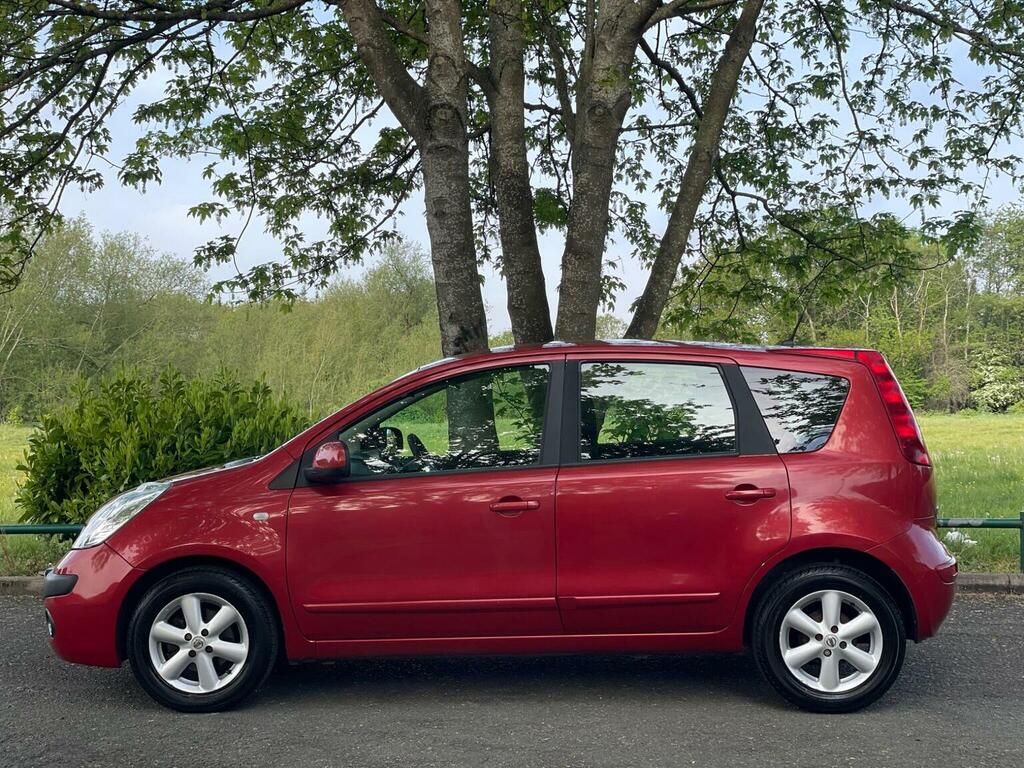 Nissan Note Hatchback 1.6 16V Acenta Euro 4 200808 YY08OKR Red #4