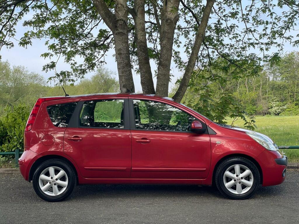 Nissan Note Hatchback 1.6 16V Acenta Euro 4 200808 YY08OKR Red #5