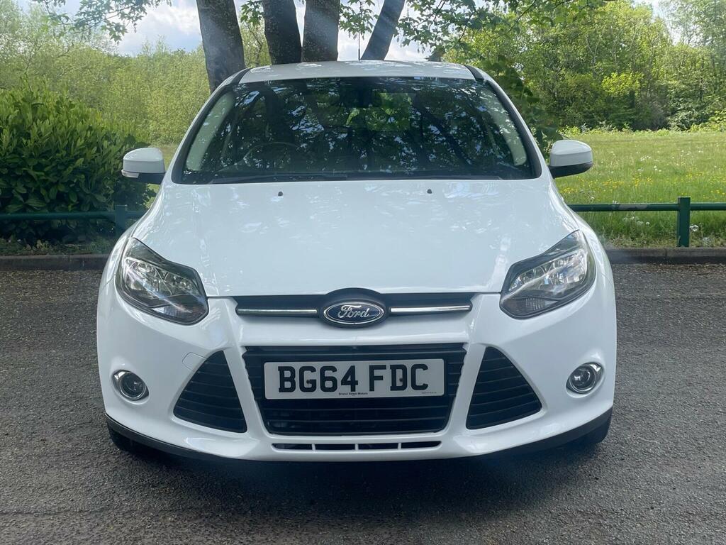 Ford Focus Hatchback 1.6 Zetec Euro 5 201464 BG64FDC White #2