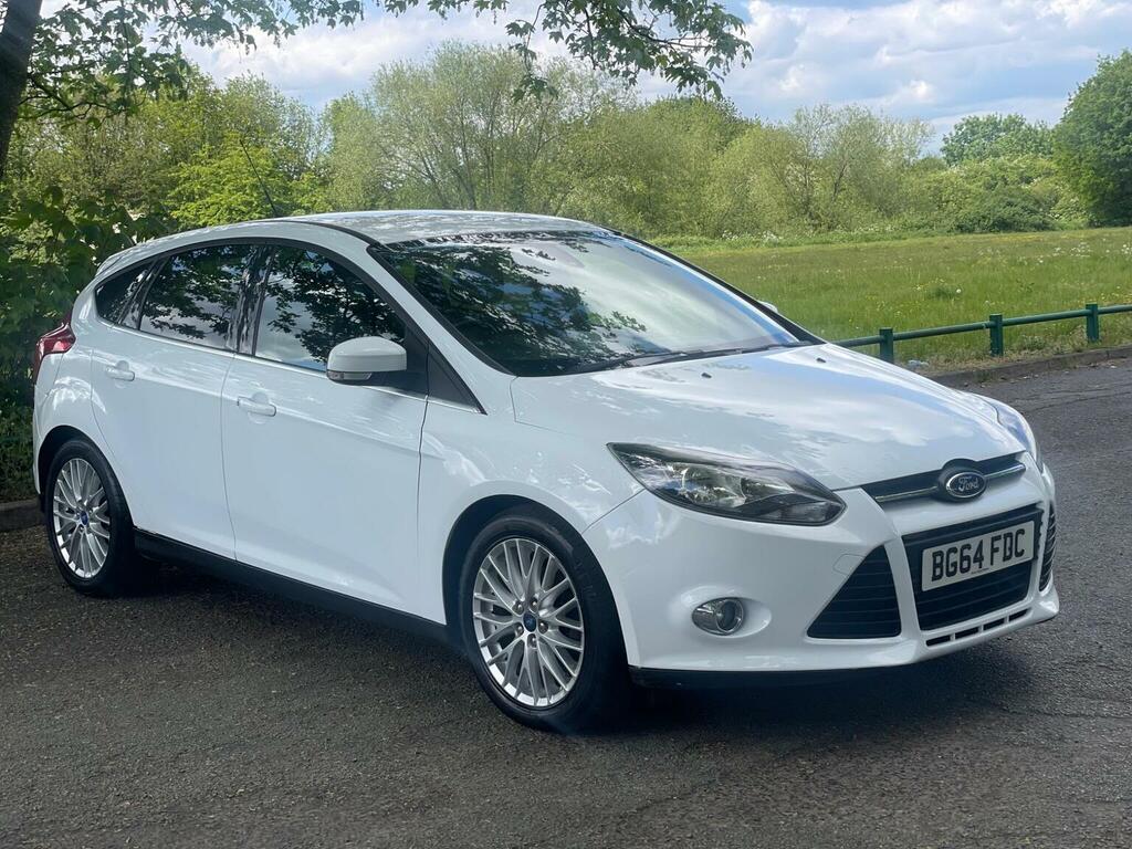 Ford Focus Hatchback 1.6 Zetec Euro 5 201464 White