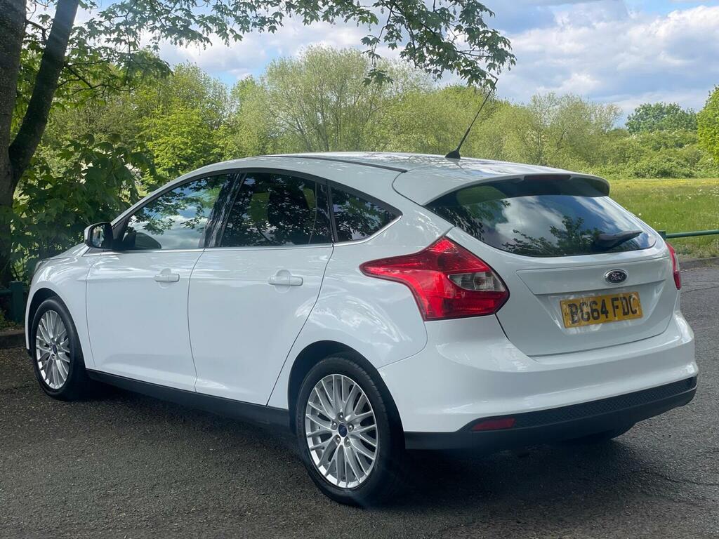 Ford Focus Hatchback 1.6 Zetec Euro 5 201464 BG64FDC White #6
