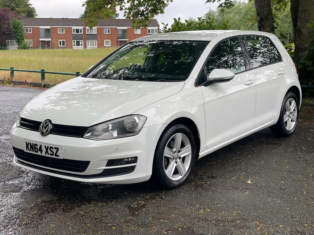 Volkswagen Golf Hatchback 1.6 Tdi Bluemotion Tech Match Dsg Euro 5 KN64XSZ White #3