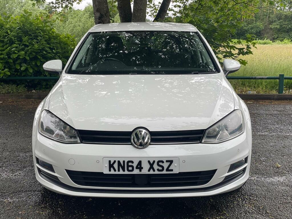 Volkswagen Golf Hatchback 1.6 Tdi Bluemotion Tech Match Dsg Euro 5 KN64XSZ White #2