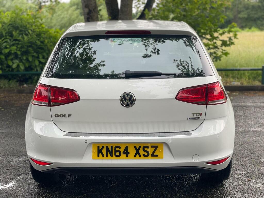 Volkswagen Golf Hatchback 1.6 Tdi Bluemotion Tech Match Dsg Euro 5 KN64XSZ White #6