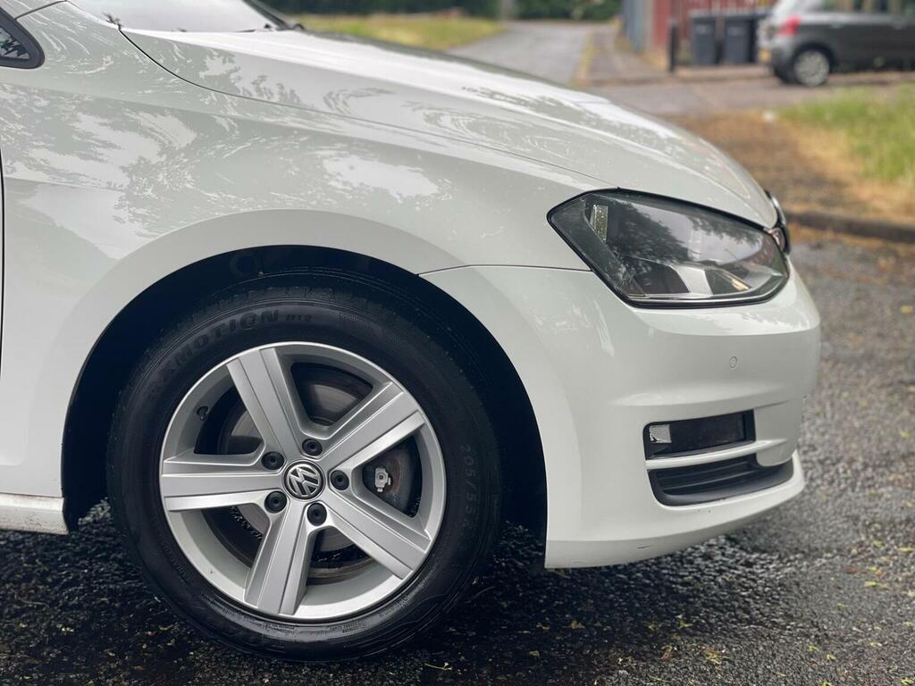 Volkswagen Golf Hatchback 1.6 Tdi Bluemotion Tech Match Dsg Euro 5 KN64XSZ White #4