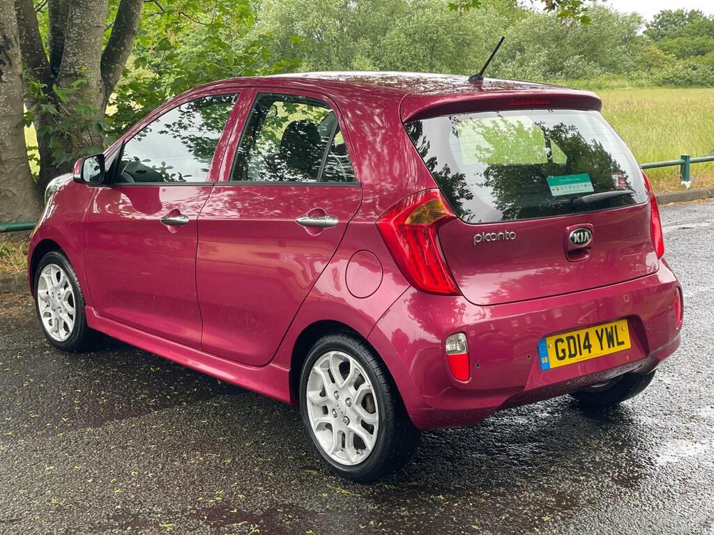 Kia Picanto Hatchback 1.25 3 Euro 5 201414 GD14YWL Pink #4