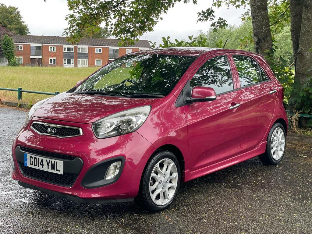 Kia Picanto Hatchback 1.25 3 Euro 5 201414 GD14YWL Pink #3