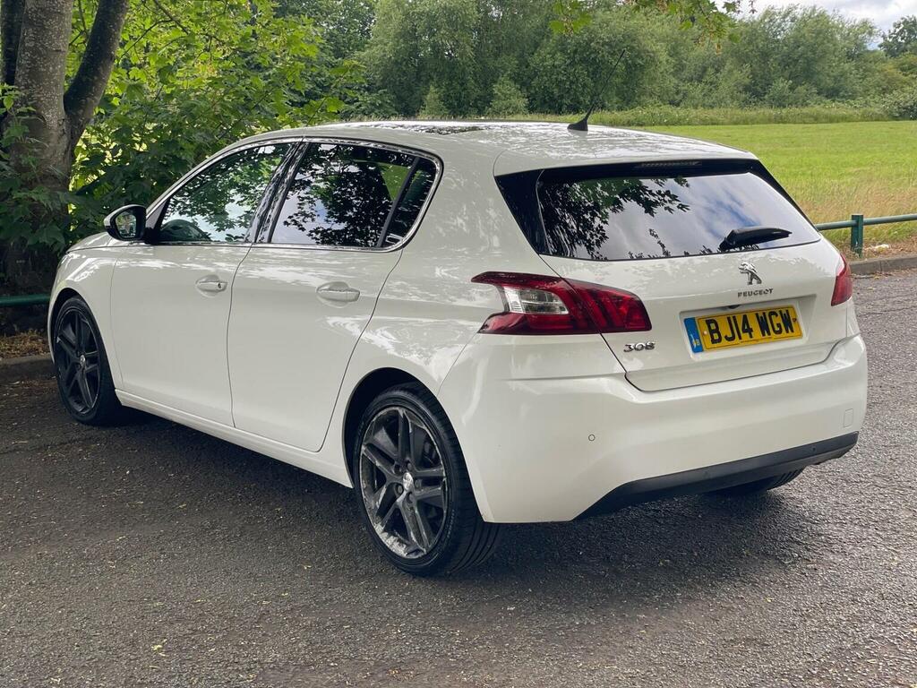 Peugeot 308 1.6 E-hdi Feline Euro 5 Ss White #3