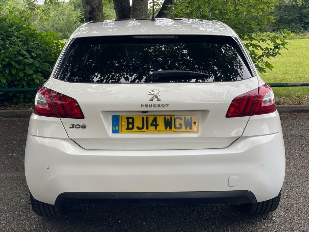 Peugeot 308 1.6 E-hdi Feline Euro 5 Ss White #4