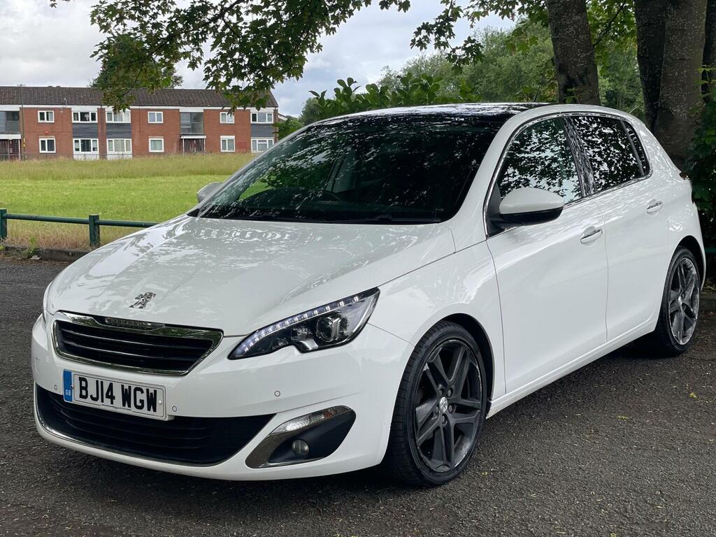 Peugeot 308 1.6 E-hdi Feline Euro 5 Ss White #2