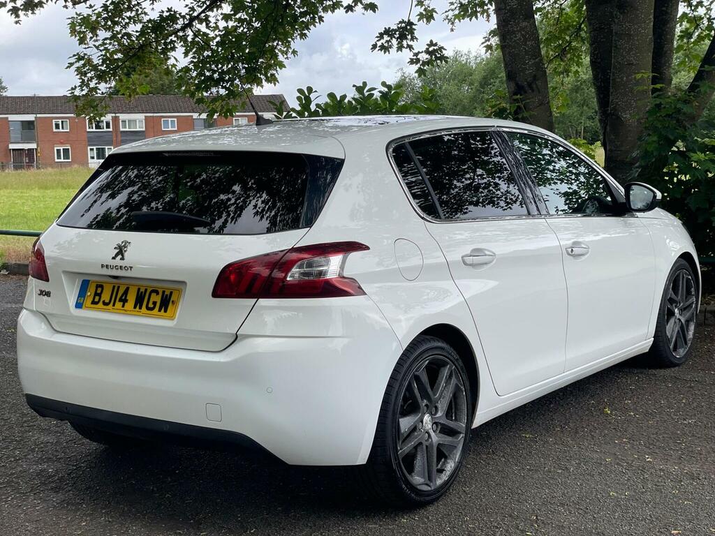 Peugeot 308 1.6 E-hdi Feline Euro 5 Ss White #5